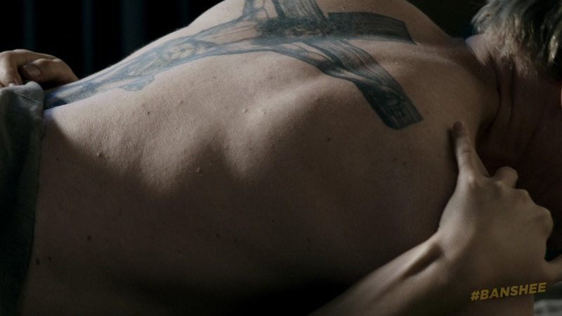 Hottest Ulrich Thomsen Scene in Banshee. Sexy, Shirtless, Straight. 31880