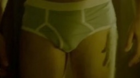 Steve Lund in Bitten (2014-2016) Sexy Bulge Underwear 13523