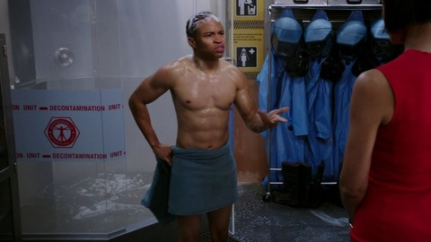 Eugene Byrd in Bones (2005-2014) Sexy Shirtless 13203