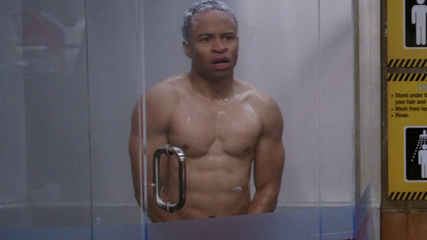 Hottest Eugene Byrd Scene in Bones. Sexy, Shirtless. 13202