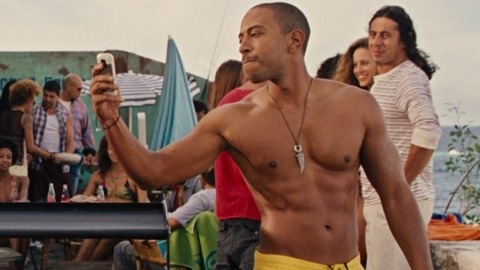 Sexiest Scenes of Tej from Fast & Furious 6. Shirtless. 14393