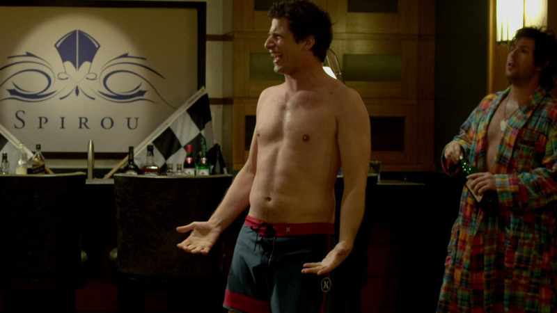 That's My Boy's Sexiest Scenes with Andy Samberg. Sexy, Shirtless, Bathing Suit. 13308