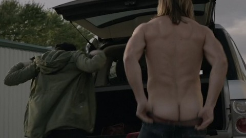Greyston Holt in Bitten (2014-2016) Butt Shirtless 50612