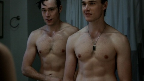 Sam Underwood in The Following (2013-2015) Sexy Shirtless 13522