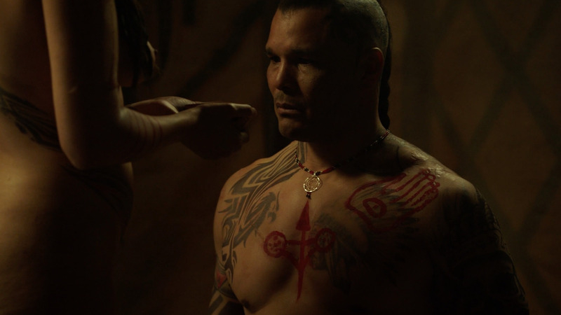 Sexiest Scenes of Cheystone Littlestone / Chayton Littlestone from Banshee. Sexy, Shirtless, Straight. 51029