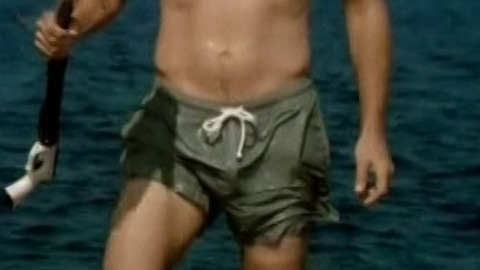 Dominic Cooper in Fleming (2014) Shirtless 14041