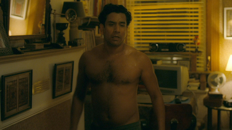 Sexiest Naveen Andrews Scene in Diana. Shirtless. 14263