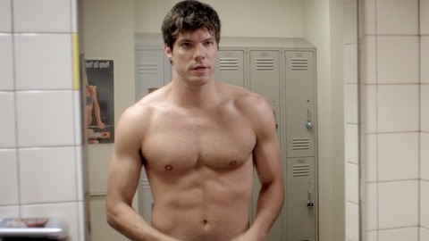 Hottest Brian Drolet Scene in Dumbbells. Shirtless. 38774