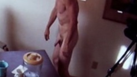 Bill Oberst Jr. Nude as Simon Leach. Sexy, Shirtless, Penis, Balls, Erect. 15920
