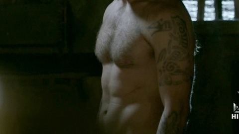 Clive Standen in Vikings (2013-2020) Shirtless Straight 17030