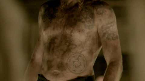Thorbjørn Harr in Vikings (2013-2020) Shirtless 17025