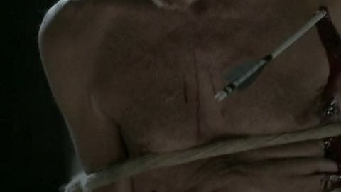 Edmund Kente in Vikings (2013-2020) Shirtless 16048