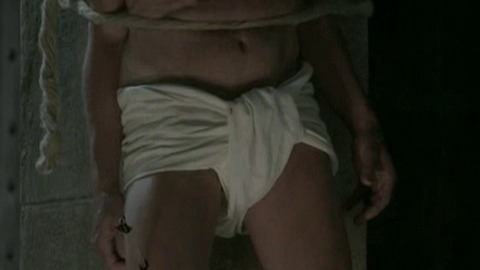 Edmund Kente in Vikings (2013-2020) Shirtless Underwear 16047