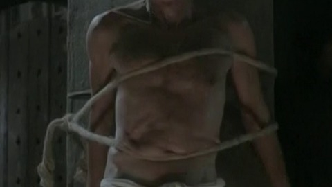 Edmund Kente in Vikings (2013-2020) Shirtless Underwear 16046