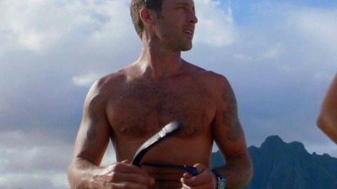 Sexiest Alex O'Loughlin Scene in Hawaii Five-0. Sexy, Shirtless, Straight. 44905