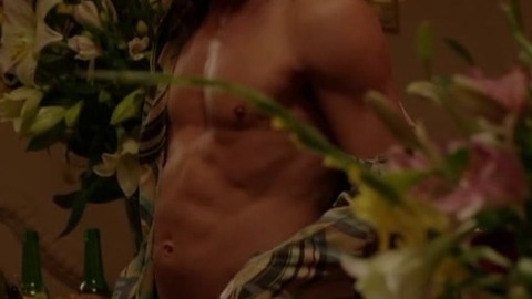 Luke Arnold in Never Tear Us Apart: The Untold Story of INXS (2014) Shirtless 16855