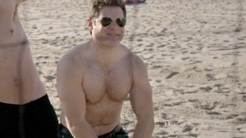 Adam DeVine in Workaholics (2011-2017) Sexy Shirtless 65568