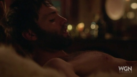Hottest Seth Gabel Scene in Salem. Shirtless, Straight. 17246