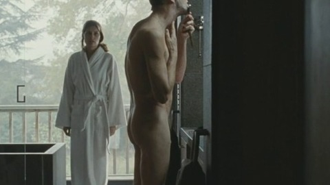 Benoît Poelvoorde in Tied (2013) Sexy Shirtless Butt 17337
