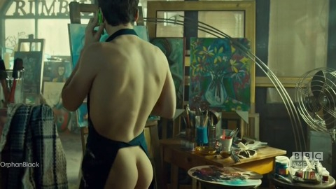 Jordan Gavaris in Orphan Black (2013-2017) Butt 17504