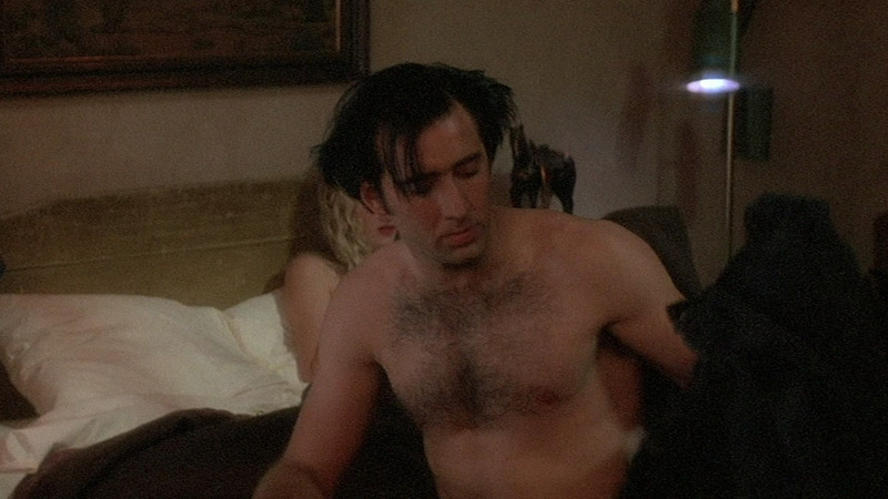 Hottest Nicolas Cage Scene in Wild at Heart. Sexy, Shirtless, Bulge, Underwear. 17600