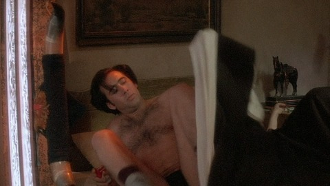 Nicolas Cage in Wild at Heart (1990) Sexy Shirtless Bulge Underwear 17602