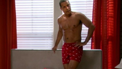Sexiest Phil Morris Scene in Baby Daddy. Sexy, Shirtless, Underwear. 17653