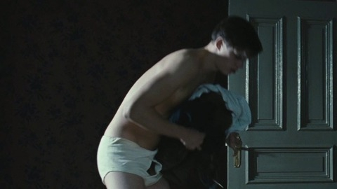 Bill Skarsgård in Simon & the Oaks (2011) Sexy Shirtless Bulge Penis Underwear 17995