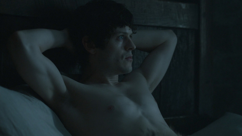 Sexiest Iwan Rheon Scene in Game of Thrones. Shirtless. 51049