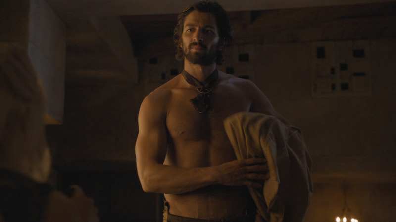 Sexiest Scenes of Daario Naharis from Game of Thrones. Sexy, Shirtless. 32147