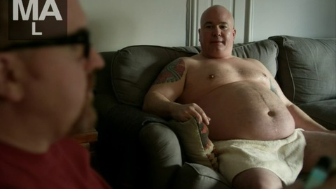 Robert Kelly in Louie (2010-2015) Sexy Shirtless 18485