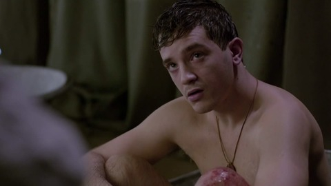 Billy Cook in The Crimson Field (2014) Shirtless 18649