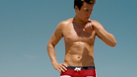 Jonathan Groff in The Normal Heart (2014) Bathing Suit Shirtless 18902