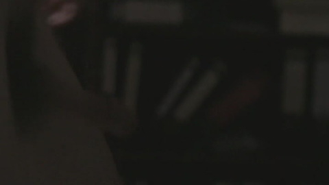 Viktor from Lose Your Head Naked. Balls, Erect, Penis, book shelf, close up. 139505