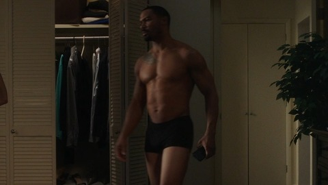 Sexiest Omari Hardwick Scene in Power. Shirtless, Underwear. 70597