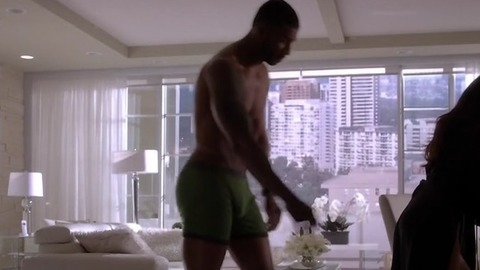 Robert Christopher Riley in Hit the Floor (2013-2018) Shirtless Underwear Bulge 48589