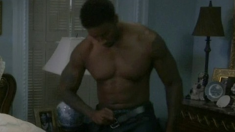 Medina Islam in The Haves and the Have Nots (2013-2016) Shirtless Underwear 20680
