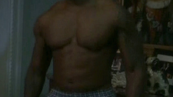 Sexiest Medina Islam Scene in The Haves and the Have Nots. Shirtless, Underwear. 20677