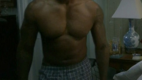 Medina Islam in The Haves and the Have Nots (2013-2016) Shirtless Underwear 20674