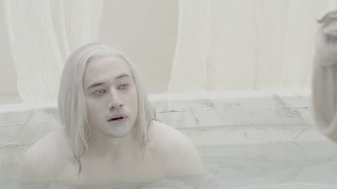 Sexiest Jesse Rath Scene in Defiance. Sexy, Shirtless, Bathing Suit. 20683