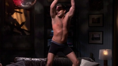 Jonathan Sadowski in Young & Hungry (2014-2018) Shirtless Underwear 34372