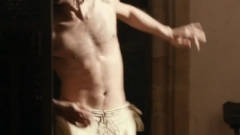 Luke Pasqualino in The Musketeers (2014-2016) Sexy Shirtless 29768