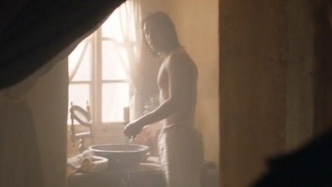 Luke Pasqualino in The Musketeers (2014-2016) Sexy Shirtless 54454