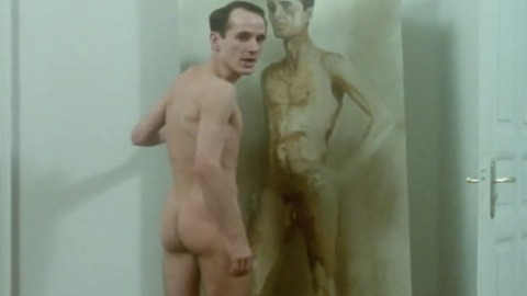 Ulrich Mühe in Das Spinnennetz (1989) Sexy Shirtless Butt 21541