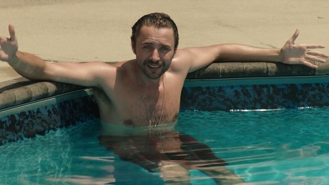Vincent Kartheiser in Beach Pillows (2013) Sexy Shirtless Bathing Suit 22092