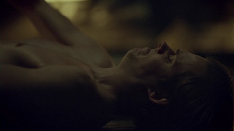 Bill Skarsgård in Hemlock Grove (2013-2015) Sexy Shirtless Straight 44455