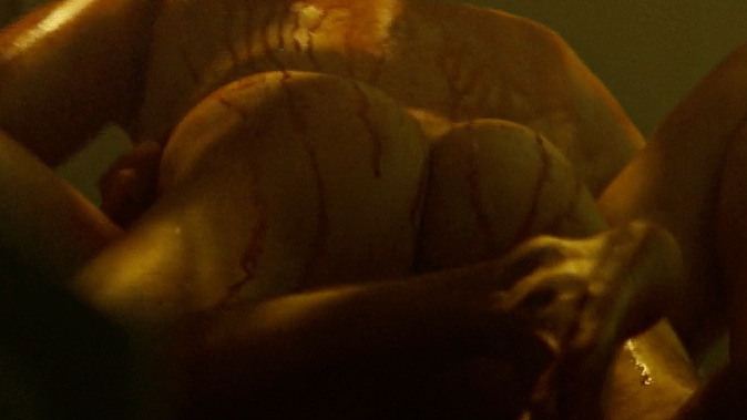 Bill Skarsgård Naked in Hemlock Grove. Butt. 44425