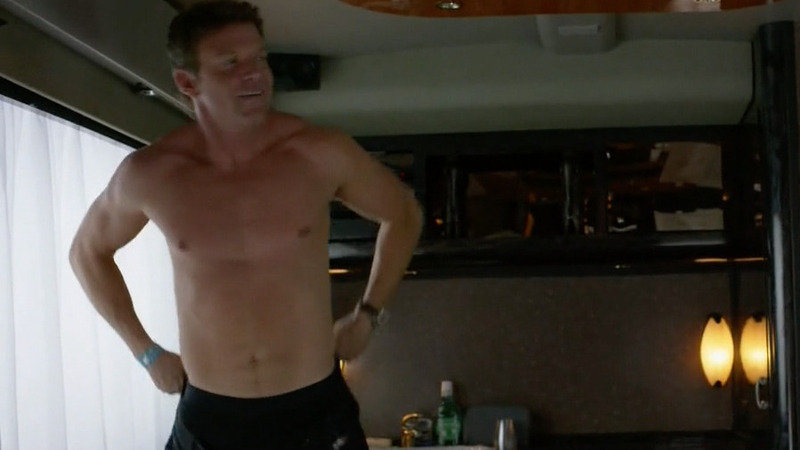 Sexiest Matt Passmore Scene in Satisfaction. Shirtless, Underwear. 44287
