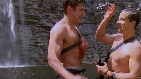 Zac Efron in Running Wild with Bear Grylls (2014-2018) Shirtless 23443
