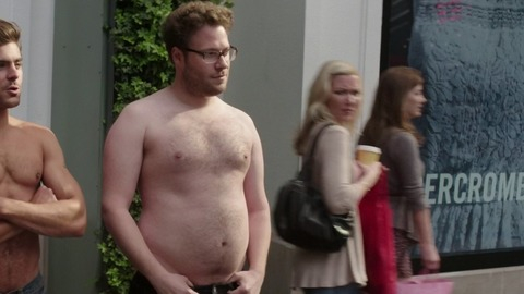 Seth Rogen in Neighbors (2014) Sexy Shirtless 23784